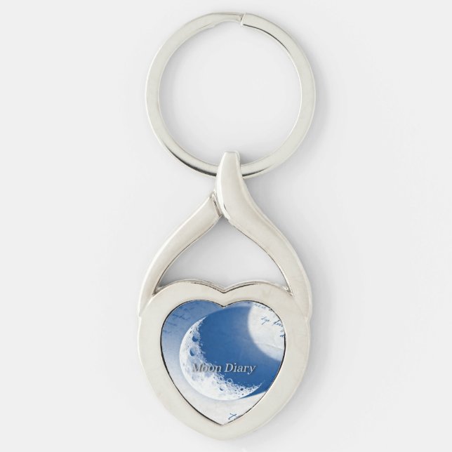 Moon Diary Keychain (Front)