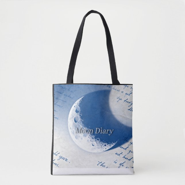 Moon Diary Tote Bag (Front)