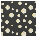 Moon dots, polka dots, dots of moons fabric