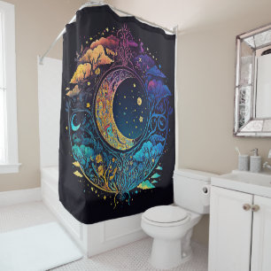 Moon Dreams Shower Curtain