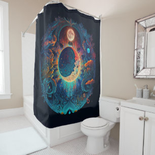 Moon Dreams Shower Curtain