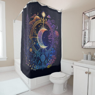Moon Dreams Shower Curtain