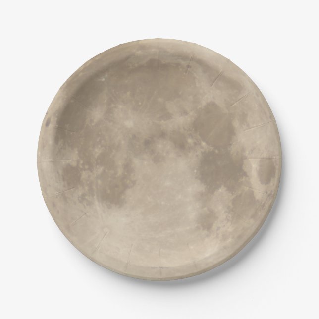 Moon Eclipses 2015 #2. Paper Plates (Front)