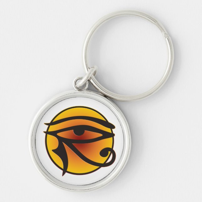 Moon Eye Of Horus Keychain (Front)