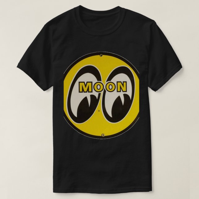 Moon eyes Luna equipped with the  logo   T-Shirt (Design Front)