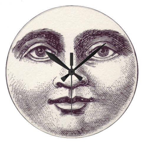 Moon Face Art &amp; Wall Décor | Zazzle