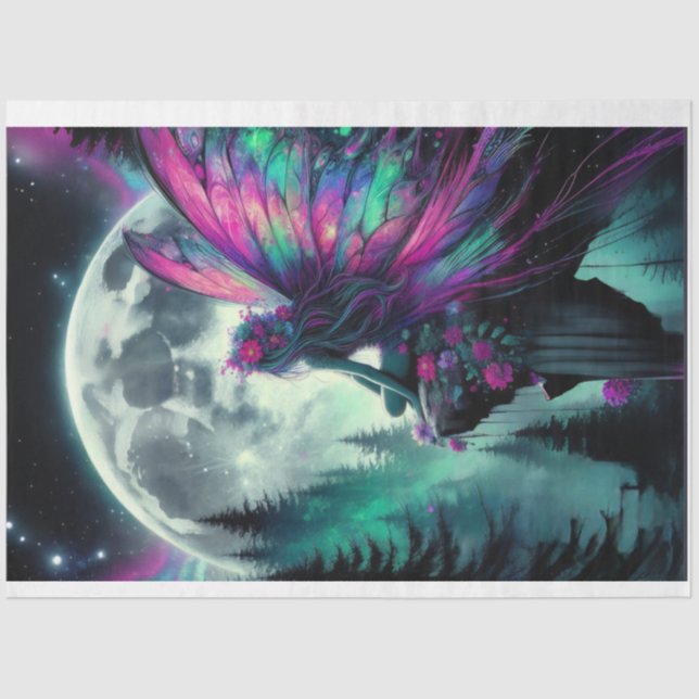 Moon Fairy Aurora Tissue Paper (Front)
