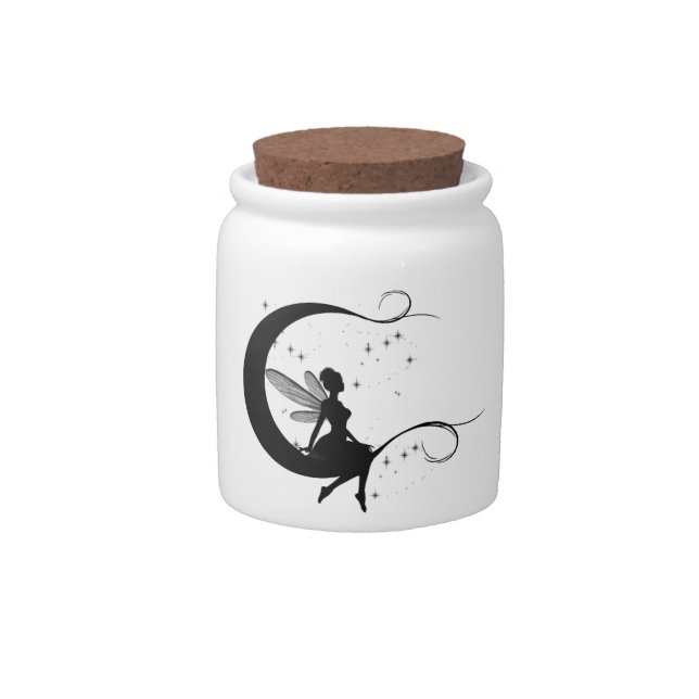 Moon Fairy Cookie Jar (Front)
