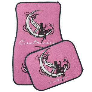 Moon Fairy Silhouette Thunder_Cove Car Floor Mat