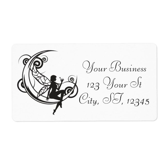 Moon Fairy Silhouette Thunder_Cove Label (Front)