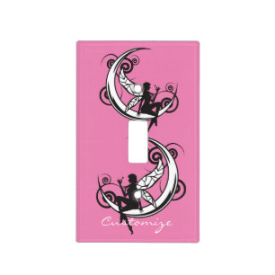 Moon Fairy Silhouette Thunder_Cove Light Switch Cover