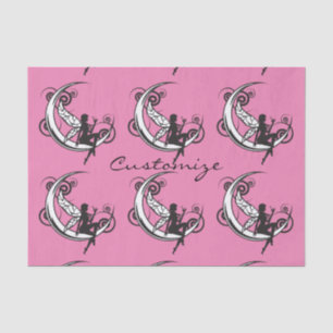 Moon Fairy Silhouette Thunder_Cove Tissue Paper