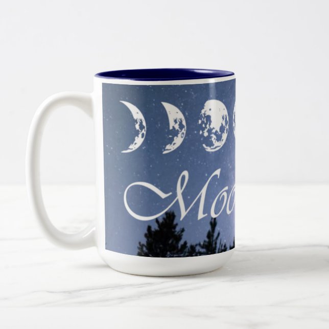Moon Fest Coffee Mug! Two-Tone Coffee Mug (Left)