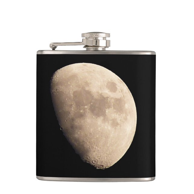 Moon Flask Personalized Moon Flask Moon Gifts (Front)