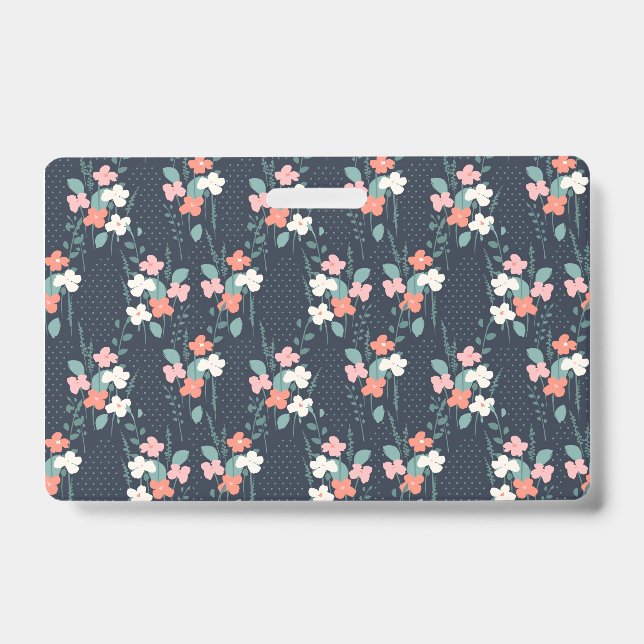 Moon Flower Badge (Front)