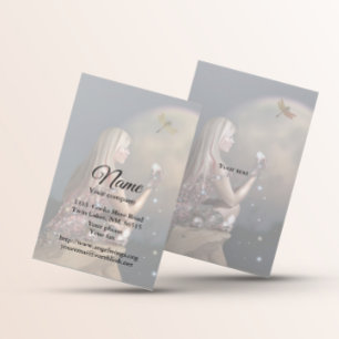 Moon Flower Business Card