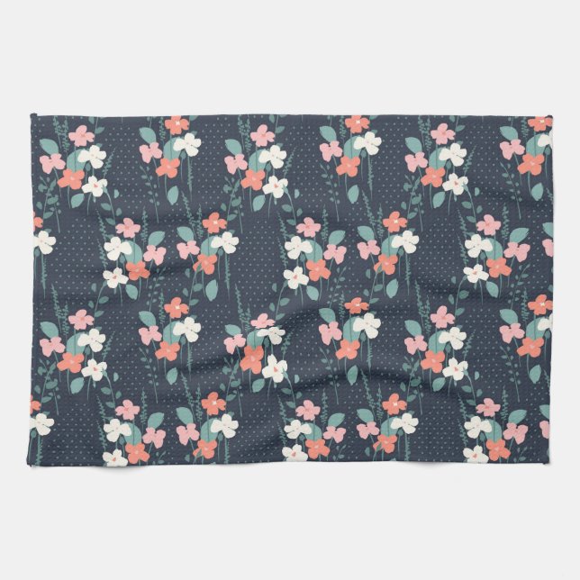 Moon Flower Kitchen Towel (Horizontal)