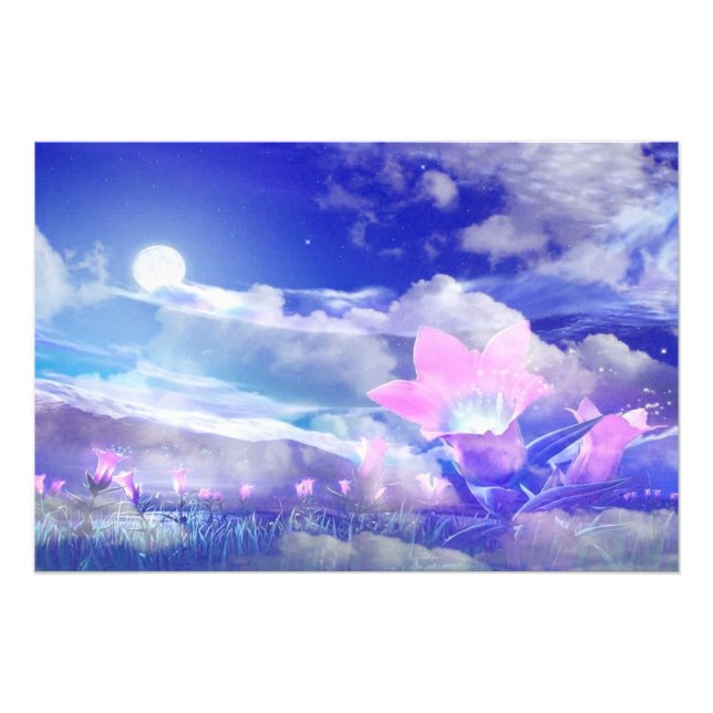 Moon Flower Photo Print (Front)