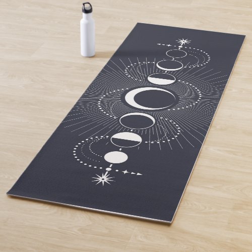 Moon Fluctuations Yoga Mat