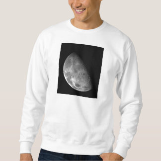 Moon from Galileo Planetary Space Mission Sweatshirt