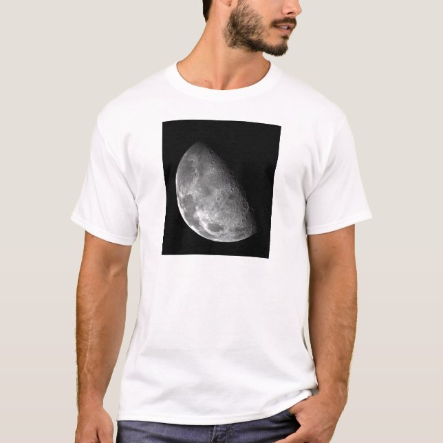Moon from Galileo Planetary Space Mission T-Shirt (Front)