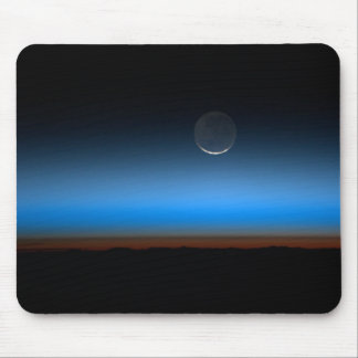Moon From Space Mouse Pad