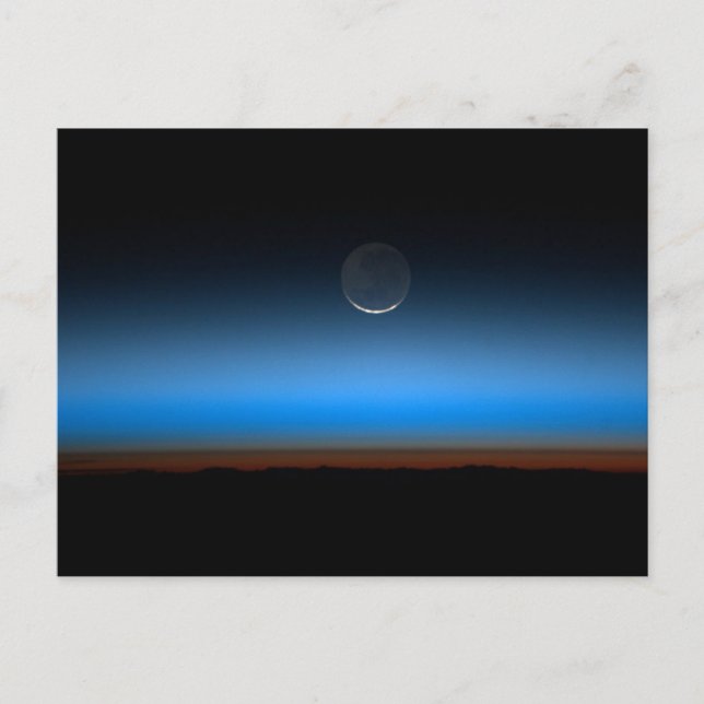 Moon From Space Postcard (Front)