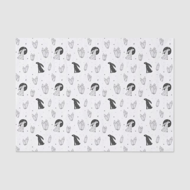 Moon Gazing Hare Tissue Paper (Front)