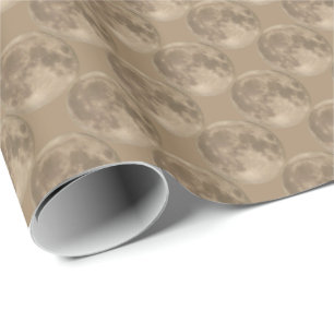 Moon Gift Paper Customize Full Moon Wrapping Paper