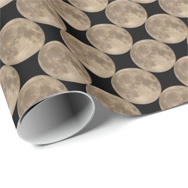 Moon Gift Paper Customize Full Moon Wrapping Paper (Roll Corner)