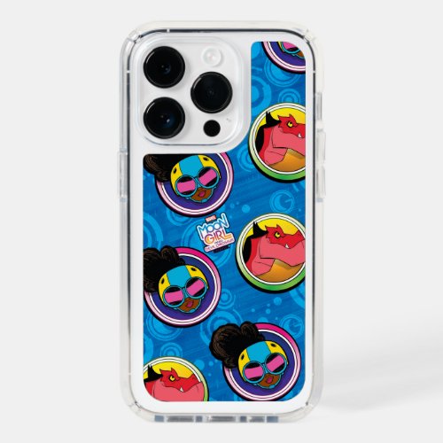 Moon Girl and Devil Dinosaur Circles Pattern Speck iPhone 14 Pro Case