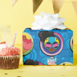 Moon Girl and Devil Dinosaur Circles Pattern Wrapping Paper