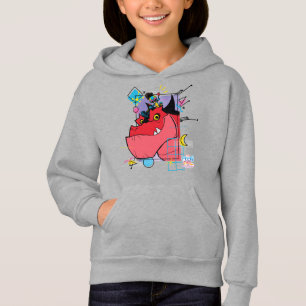 Moon Girl and Devil Dinosaur Memphis Pop Graphic Hoodie