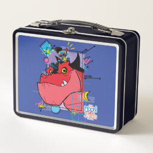 Moon Girl and Devil Dinosaur Memphis Pop Graphic Metal Lunch Box