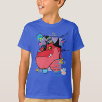 Moon Girl and Devil Dinosaur Memphis Pop Graphic T-Shirt