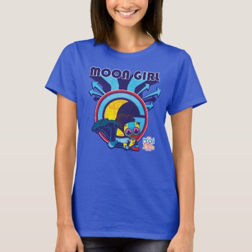Moon Girl Arrow Icon Graphic T_Shirt