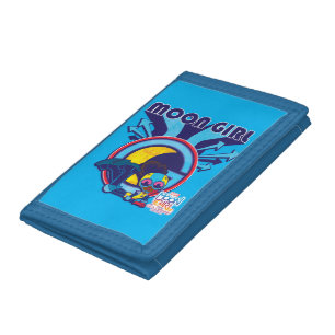 Moon Girl Arrow Icon Graphic Tri-fold Wallet