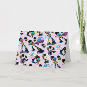 Moon Girl Character Pose Pattern Card