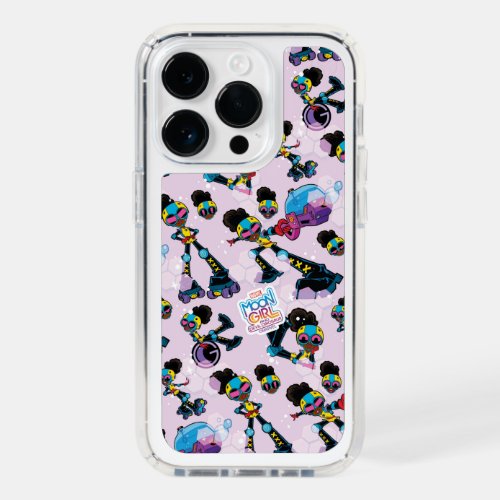 Moon Girl Character Pose Pattern Speck iPhone 14 Pro Case