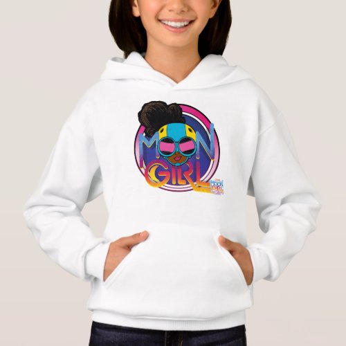 Moon Girl Goggles Logo Graphic Hoodie