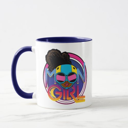 Moon Girl Goggles Logo Graphic Mug