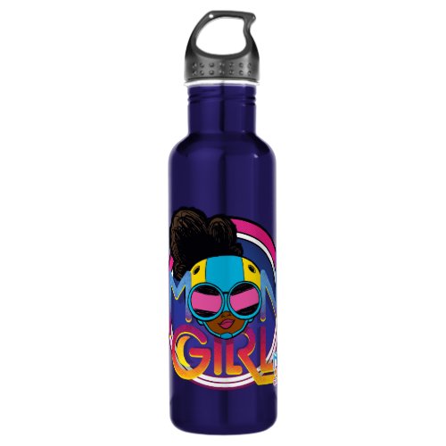 Moon Girl Goggles Logo Graphic Stainless Steel Water Bottle