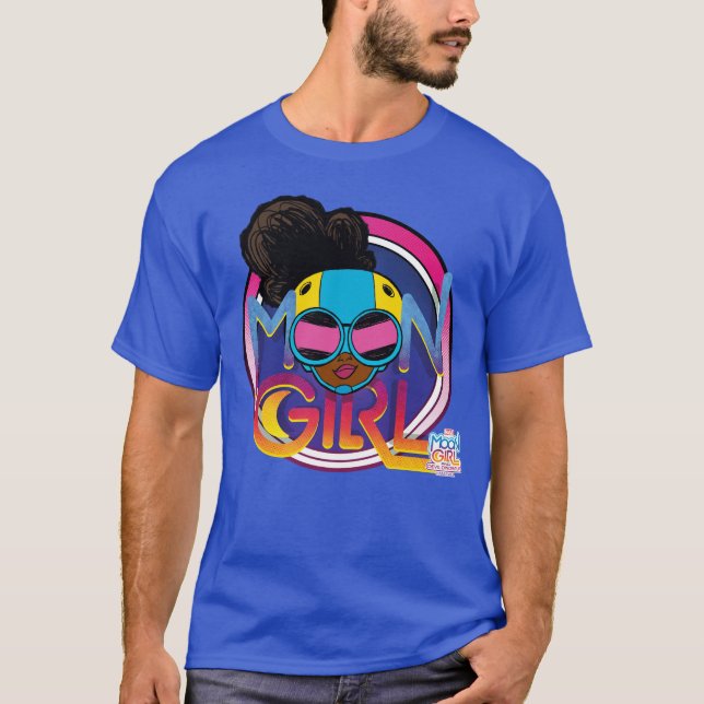 Moon Girl Goggles Logo Graphic T-Shirt (Front)