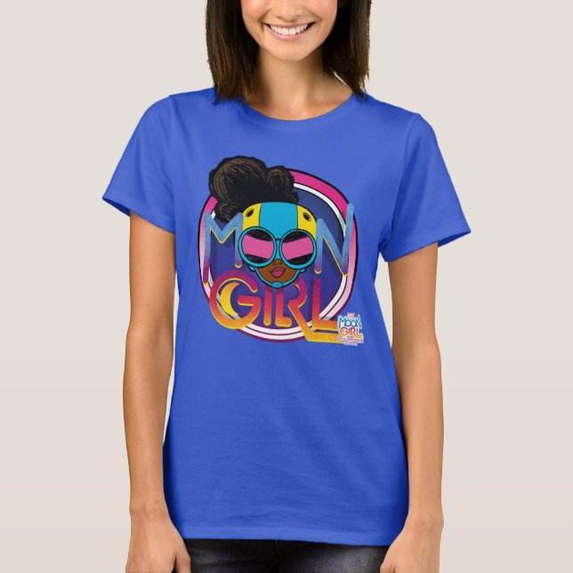 Moon Girl Goggles Logo Graphic T-Shirt (Front)