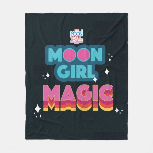 Moon Girl Magic Fleece Blanket