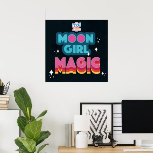 Moon Girl Magic Poster