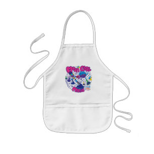 Moon Girl Magic Science Doodle Graphic Kids' Apron