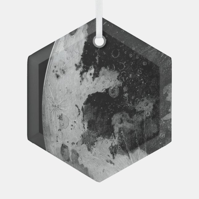 moon glass ornament (Front)