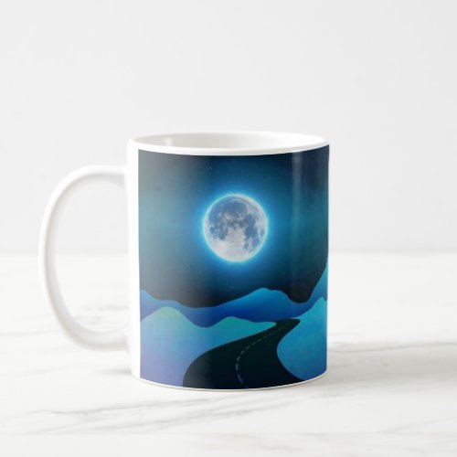 Moon glow coffee mug