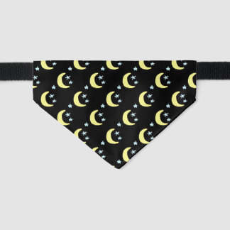 Moon Glow Pet Bandana  Collar